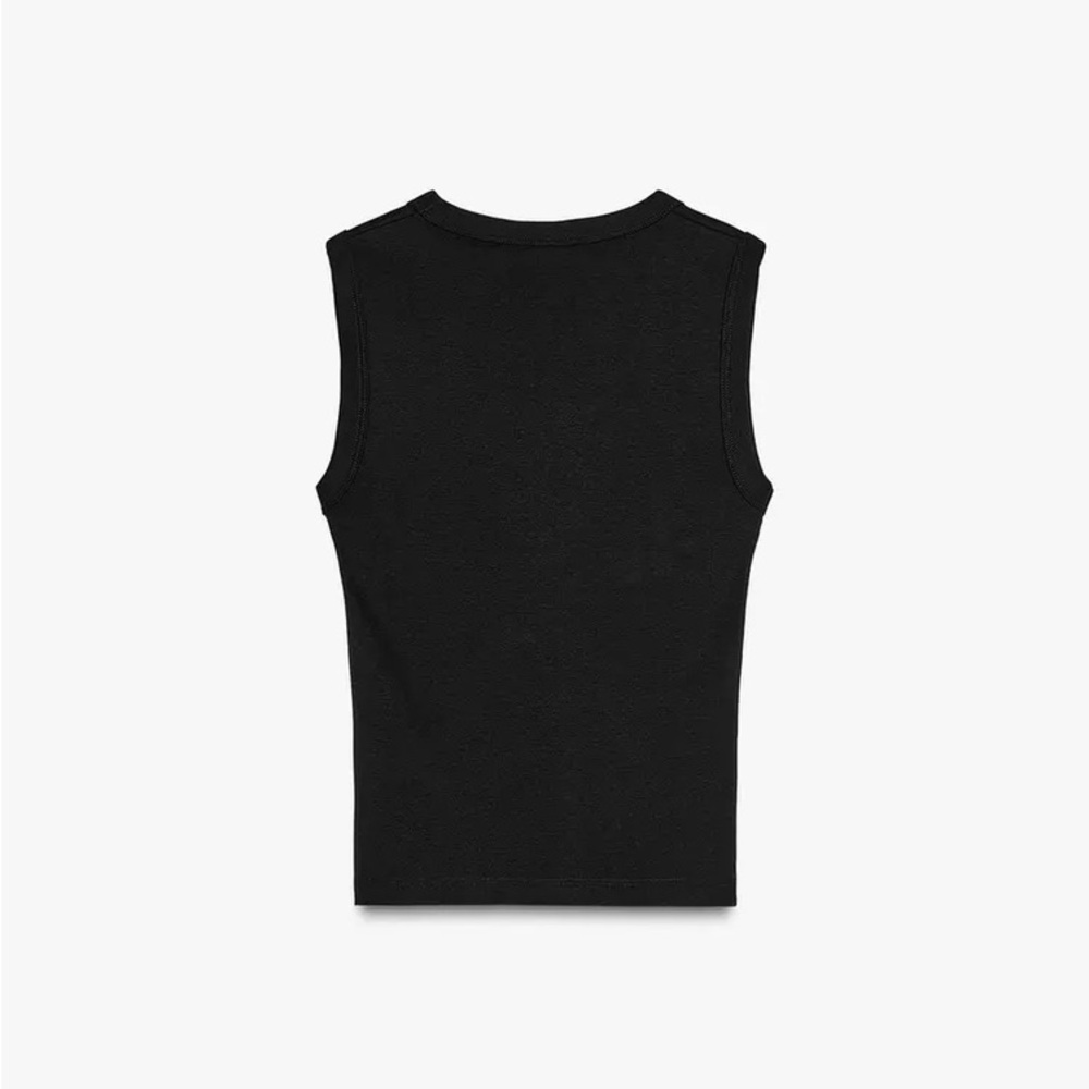 ZARA | V-neck Sleeveless Crop Top - Picture 2 of 3